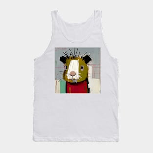 Funny Cartoon Guinea Pig Tank Top